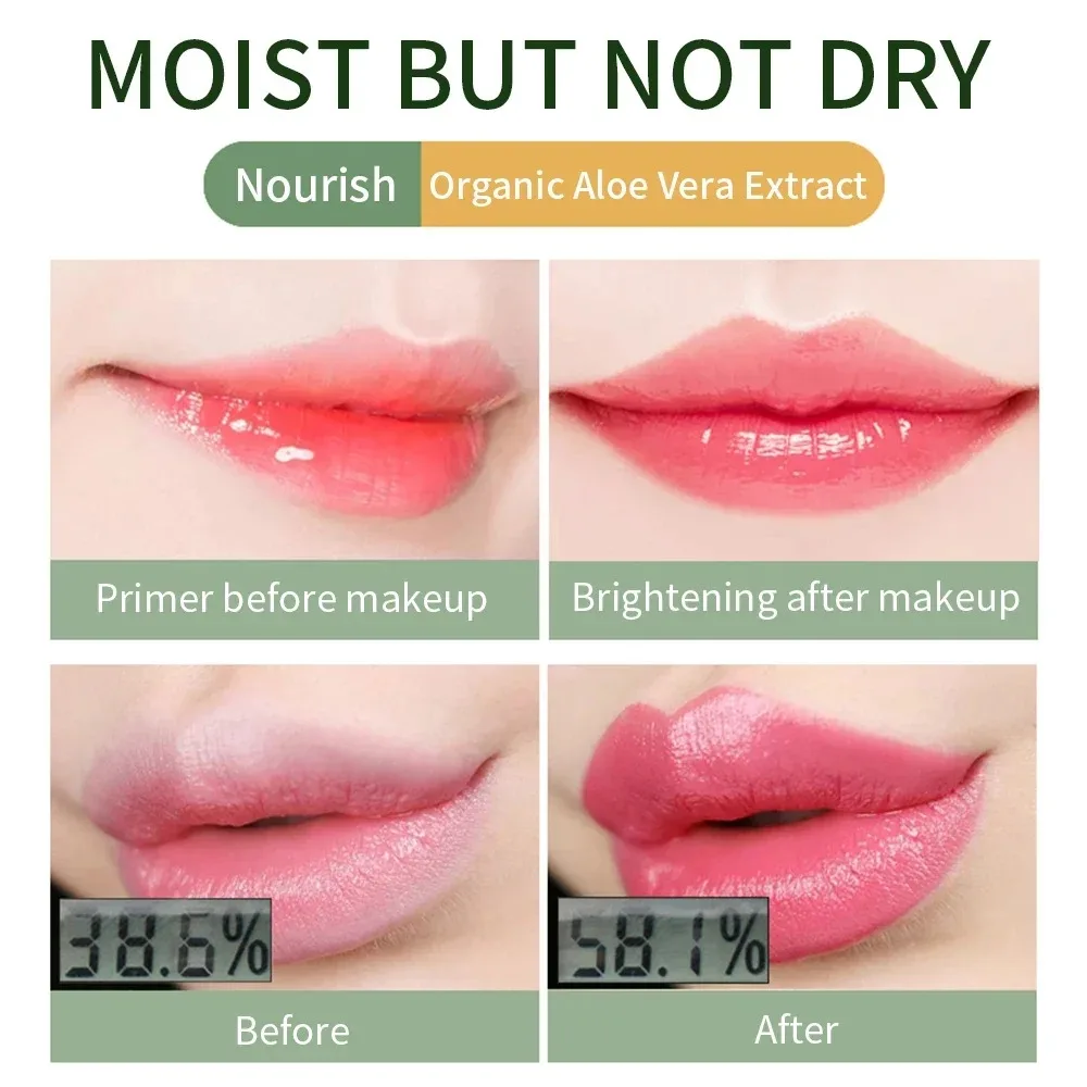 Aloe Vera Temperature Color Change Lipstick Moisturizing Lip Balm Long Lasting Waterproof Nourishing Lip Korean Makeup Cosmetics 5