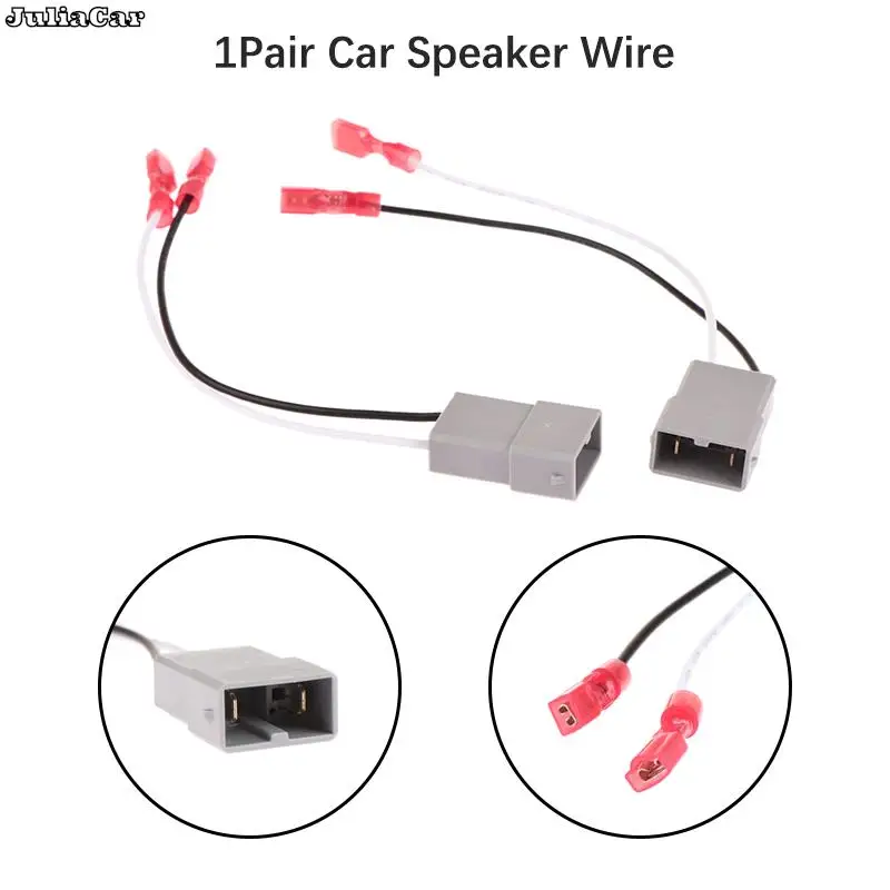 

1Pair Car Tweeter Dash Front Speaker Wire Harness Adapter Cable Connector Wiring Cable For Honda Accord