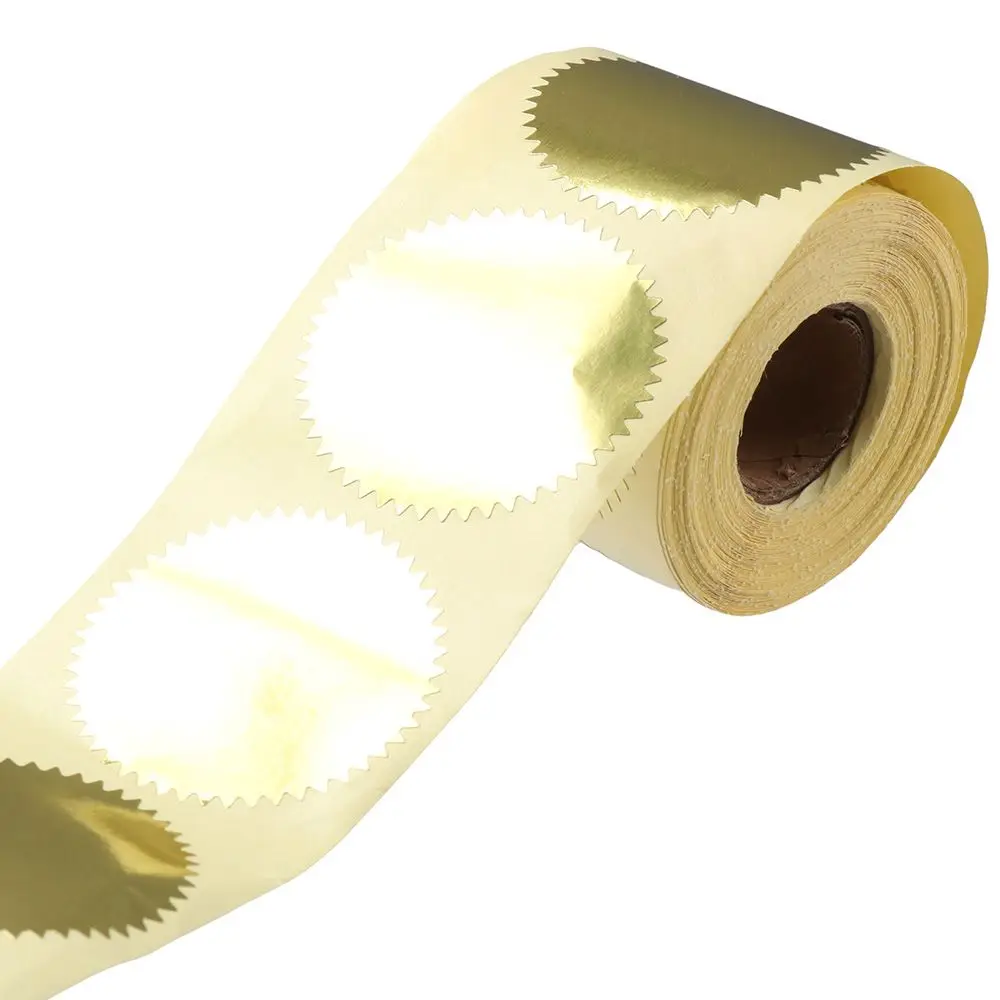 250 قطعة 2 بوصة ذهبية معدنية مستديرة شهادة جائزة ا...