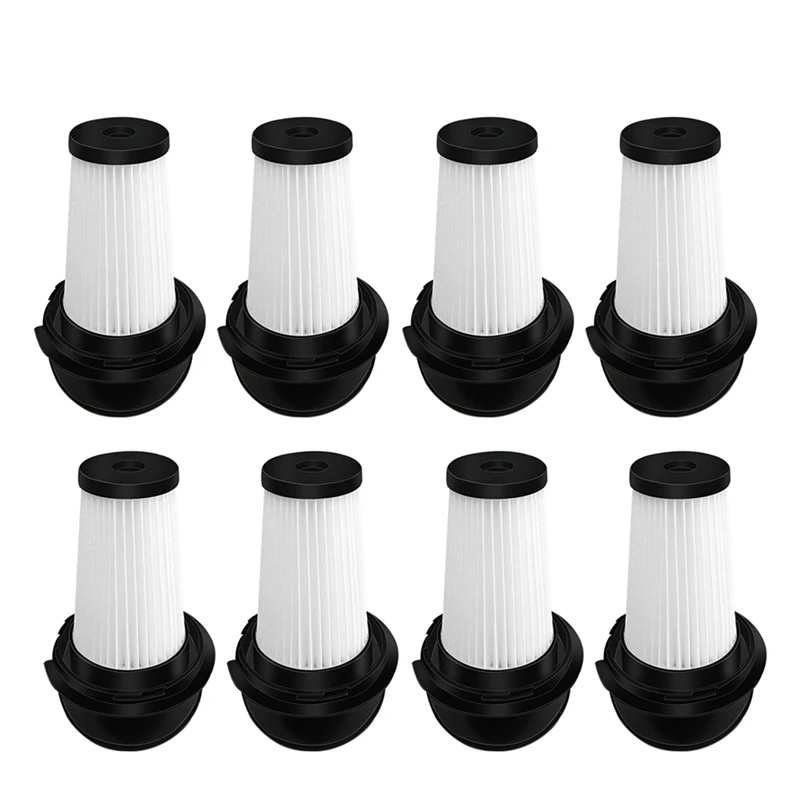 8pcs Hepa Filter Filter Elements Vacuum Cleaner Replacement Accessories For Rowenta Zr005201