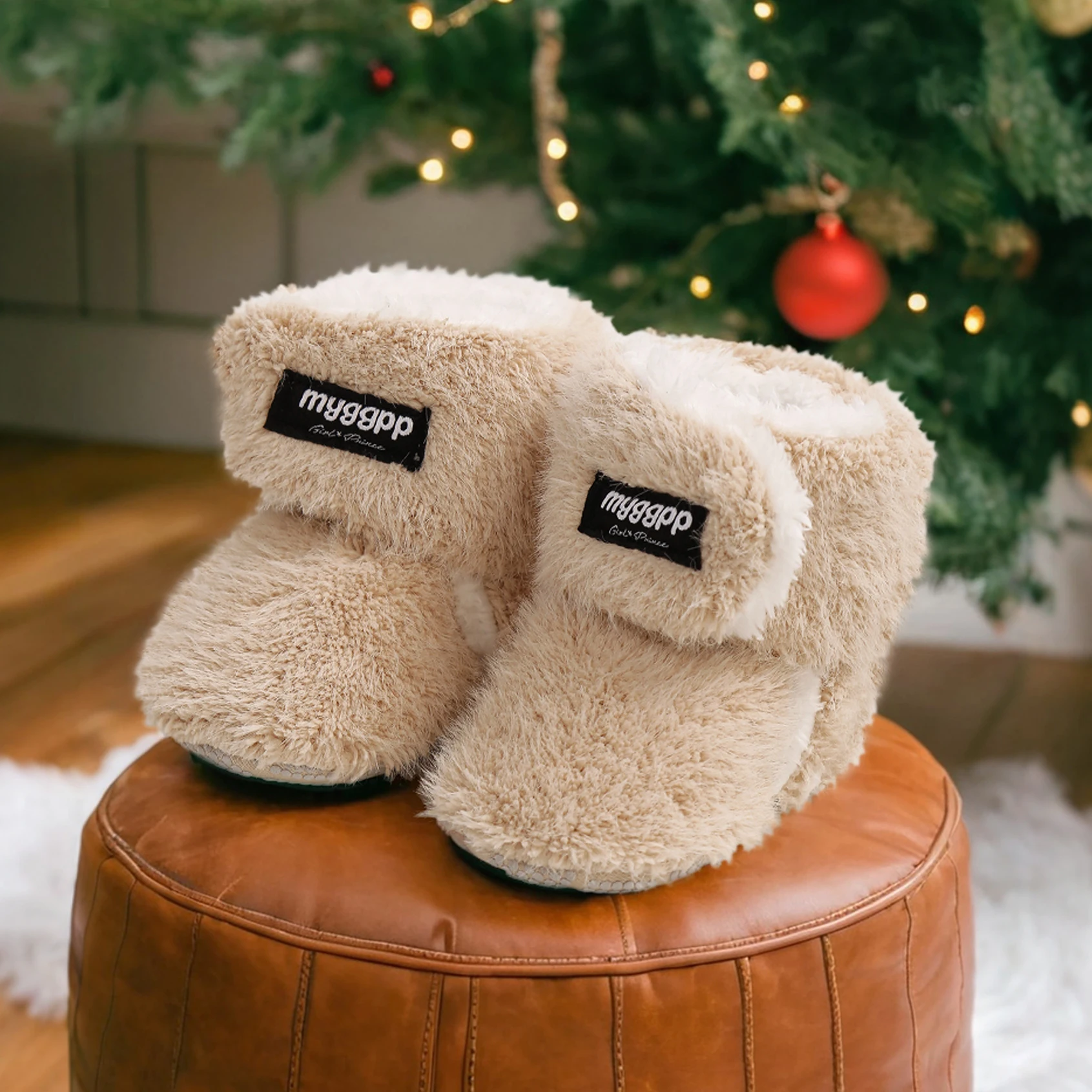 Baby Boy Girl Boots Winter Snow Anti-Slip Soft Sole Warm Infant Toddler Prewalker Booties