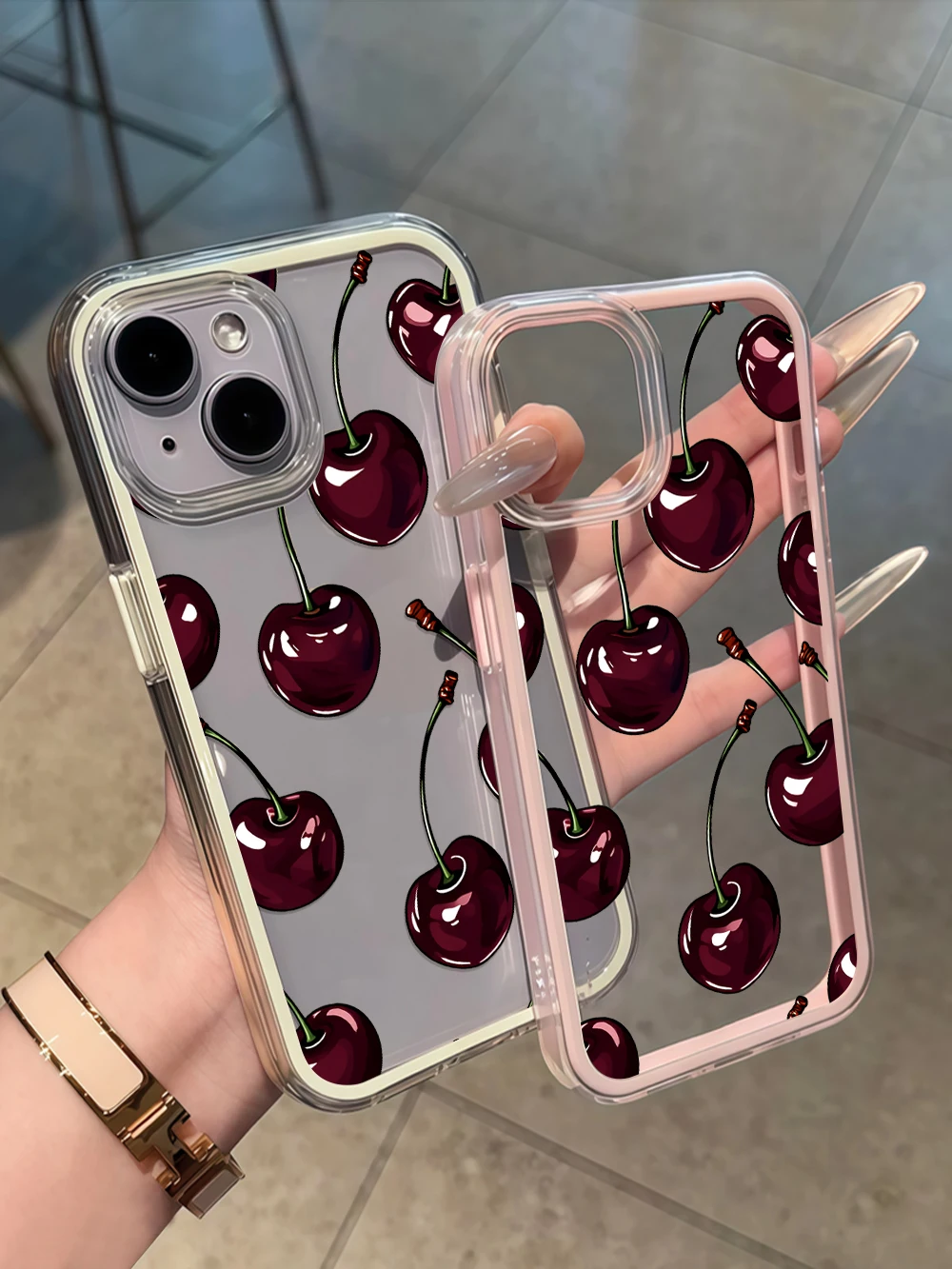 Premium Sherry Clear Soft Phone Case