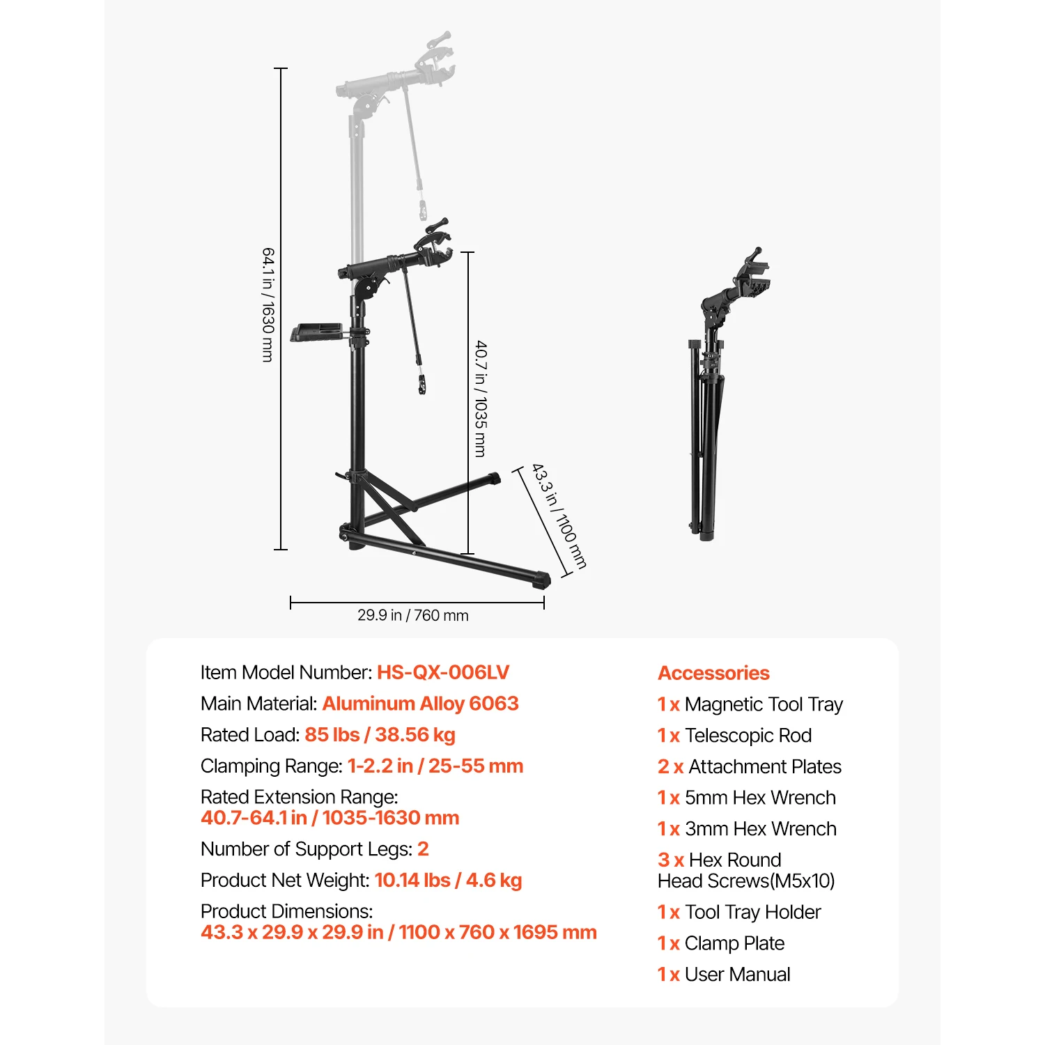 aluminum alloy 85lb