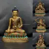Exquisite Gemstone Buddha statue Shakyamuni Guru Rinpoche Manjusri Goddess Effective protection Wholesale Buddhist supplies 1