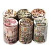 1Roll 2M Scene Scenography Handbook Material Circular Adhesives Round Stickers Tapes 60mm*2m PET Tape Life Corner Series 2