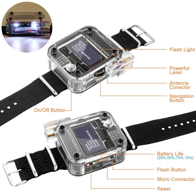 Wifi Deauther Watch α׷   ,  Ʈġ, OLED, , ׽Ʈ , V3 ESP8266