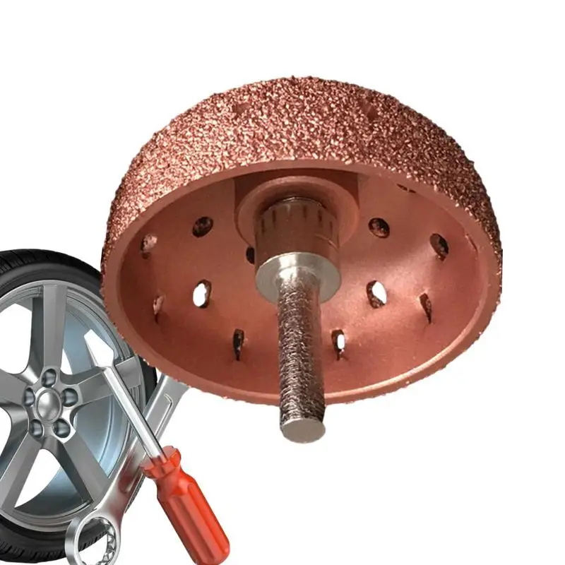 

Auto Tire Buffing Wheel Bowl Type Grinding Head Buffing Wheel Coarse Grit Tire Buffer For Vehicle Repair Tools Suitable For Most