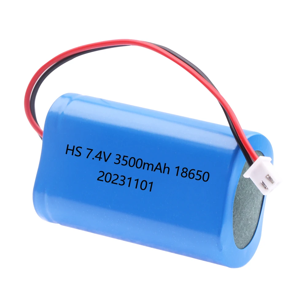 Batteria 7.4V 18650 Batteria 2S Lifepo4 Packs 1500mah 3000mah 3500mah 4000mah Spina batteria ricaricabile - immagine 3