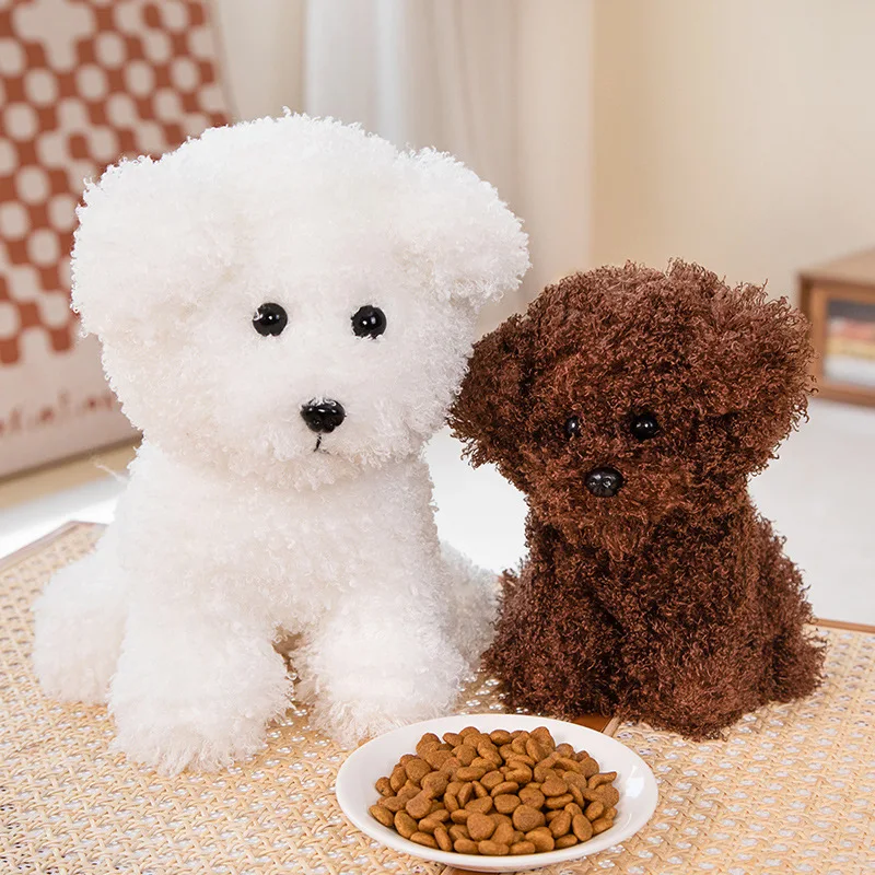 

20/30cm Simulation Puppy Pet Lovely Stuffed Teddy Dog Plush Cartoon Anime Toy Cute Fluffy Baby Dolls Birthday Gifts for Children