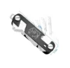 Aluminum Alloy Men Keychain Holder for Car Keys Smart Key Organizers Multi-function Portable Car Key Holder Keys 5