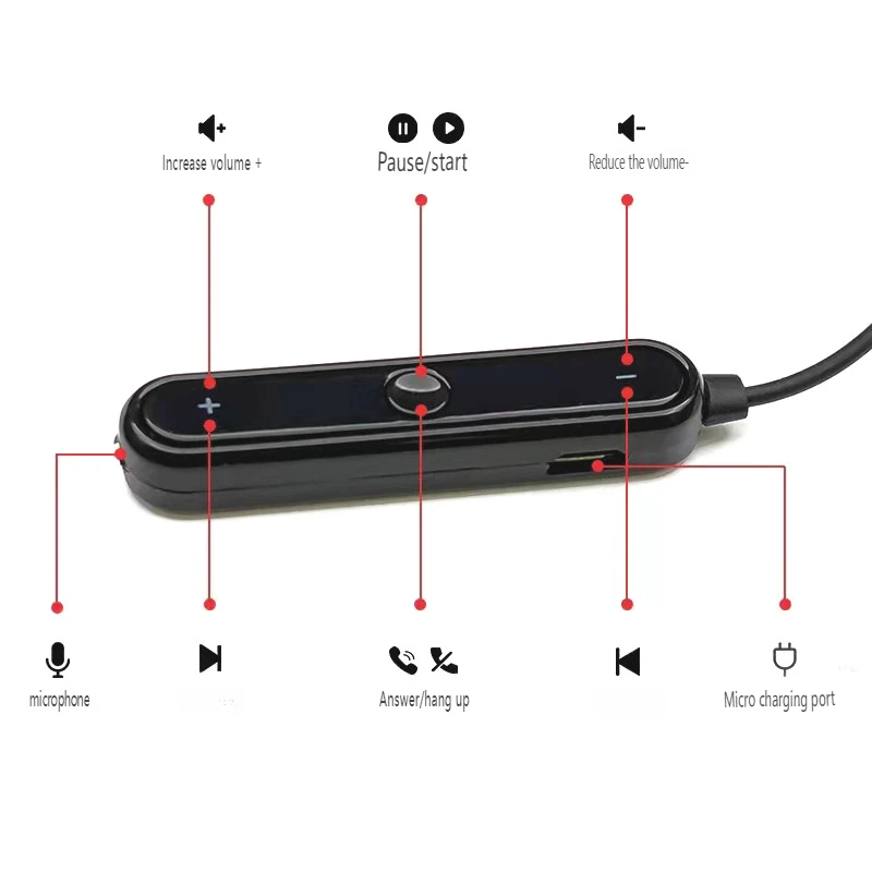 Bluetooth 5.0 Stereo Earphones Suitable for BOSE Headworn OE2 Bluetooth Cable QC15 for QC25 for QC35 for AE2 for QC3 for 700