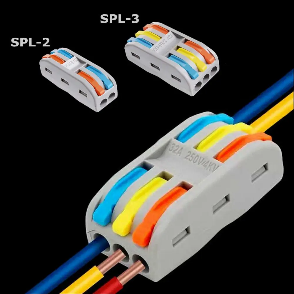 Quality Electrical Splitter Line Universal Terminal Block Electrical Connectors Quick Wire Connector Terminal Cable