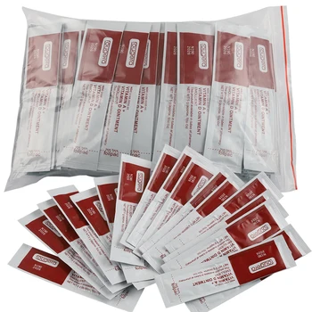 100/50/30/10 pezzi crema per la cura post-terapia del tatuaggio Fougera vitamina A & D unguento tatuaggio anti cicatrice gel di riparazione per trucco permanente gel curativo