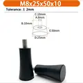 M8x25x50x10