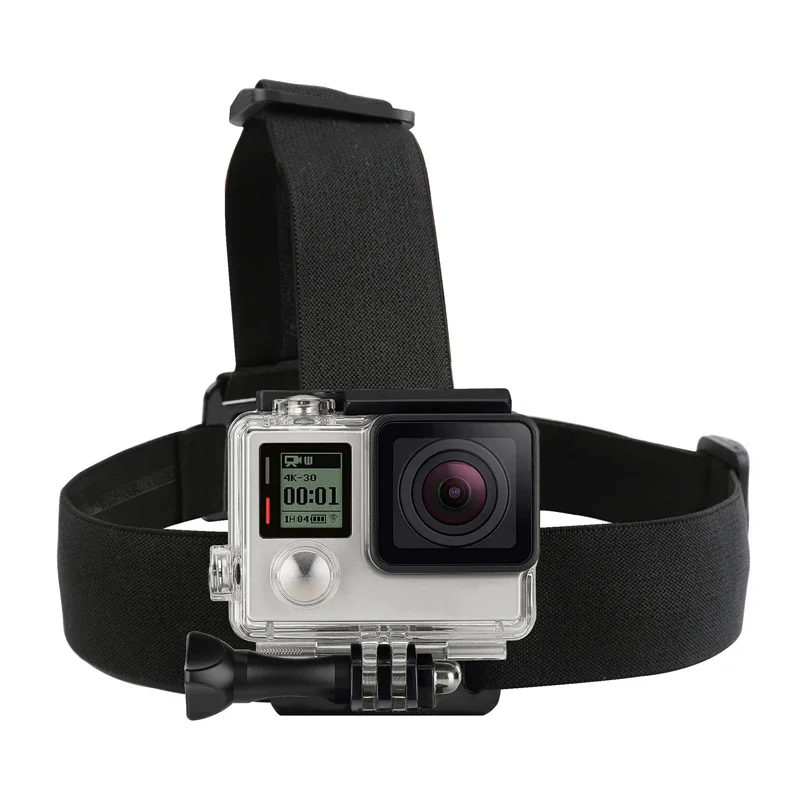 Adjustable Head Strap Headband Mount for Go Pro Hero 11 10 9 8 7 6 5 4 Iconic Brand Sjcam Eken Dji Action Camera Go Pro Accessory
