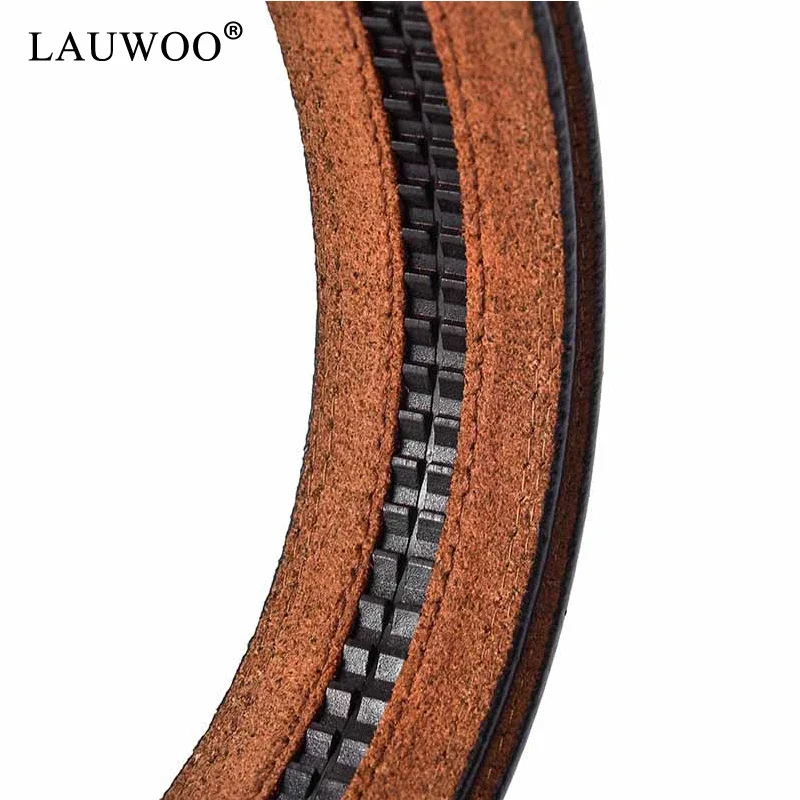 Cow leather belt 3.5cm wide no buckle without automatic buckle strap men 3 keywords: leather belt,mens belt,waist belt