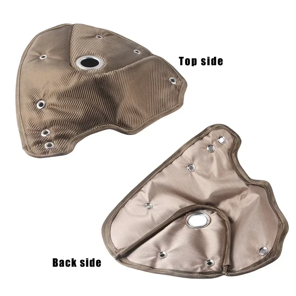 チタンタービンヒートラップブランケット,カバー,bmw mini r55 r56,1.6