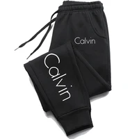 Pantalons de course de sport imprimés décontractés, pantalons longs d'automne, pantalons de sport de fitness de couleur unie, vêtements de sport pour hommes et femmes 4
