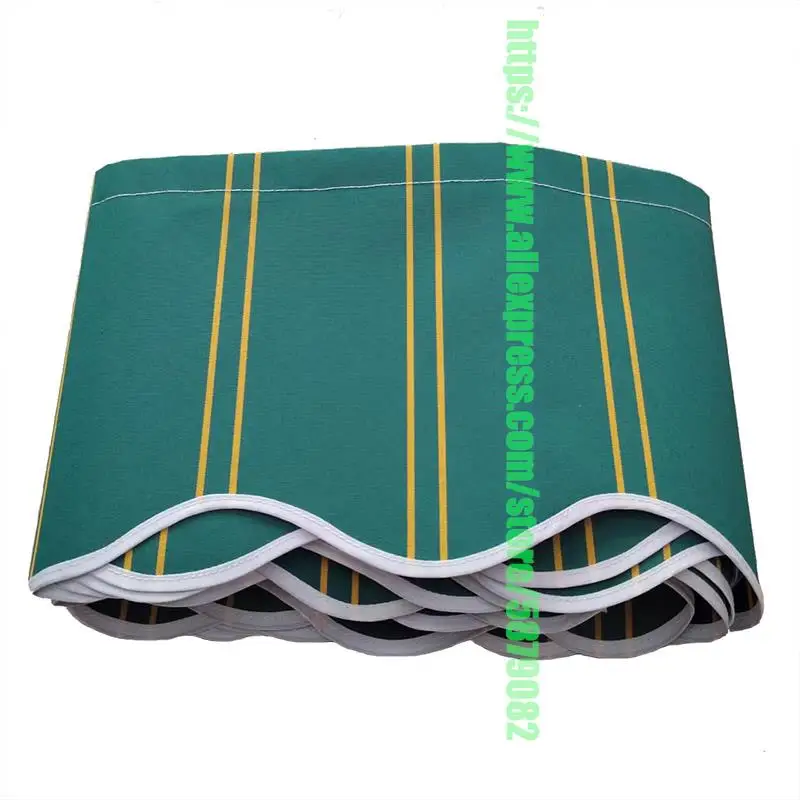 300gsm Telescopic Canvas Awning Replacement Fabric Outdoor Patio Window Cover Sunshade Canopy Poly Fabric UV Block