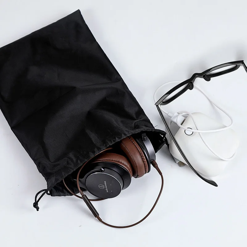 Waterproof Drawstring Bag Travel Storage Clothes Shoes Organizer Dustproof Portable Pouch 1piece