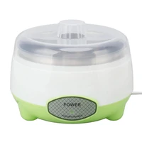 110V/220V Yogurt Maker Machine Stainless Steel Container Yogurt Maker for Homemade DIY Yogurt Green 15W DIY Yogurt Maker Machine 1