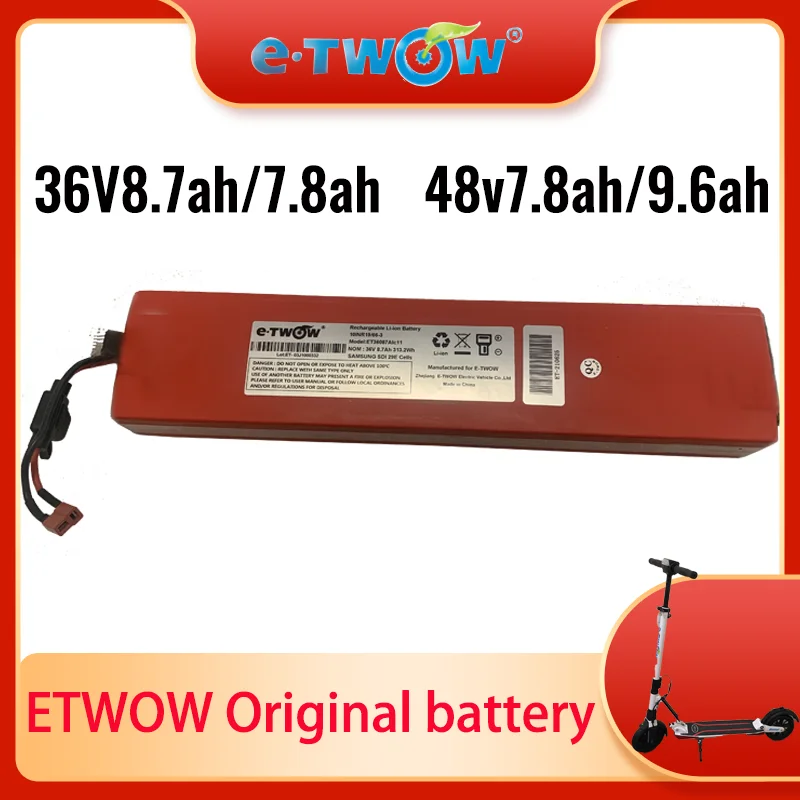 

Original battery for e-twow ETWOW electric scooter BOOSTER PLUS GT 36V 48V 24VMATSTER ECO