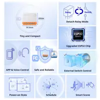 Sonoff MINIR4 Wi-Fi Smart Switch 10A MINI Extreme Smart Home Relay Module Remote Voice Control for Alice Google Assistant Alexa - Image 3