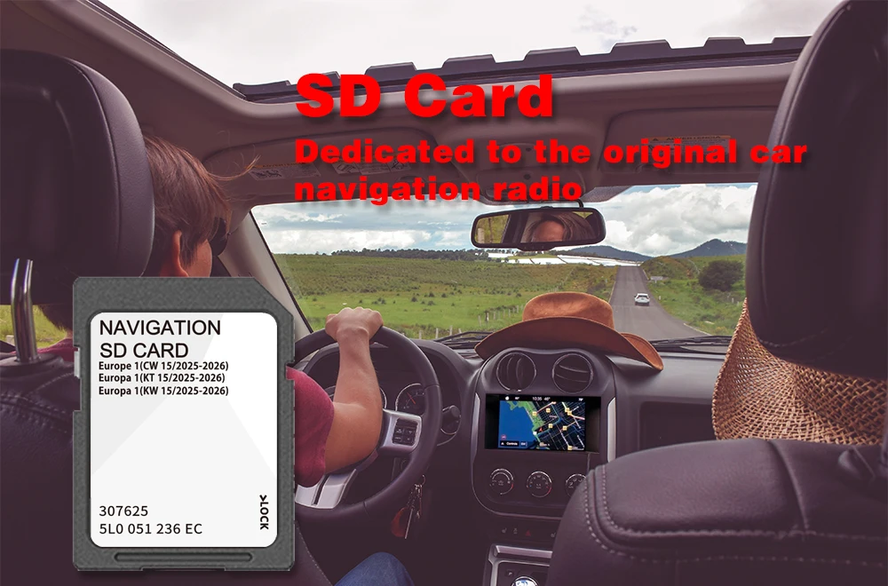 Ici Mise à Jour De La Carte De Navigation Europe De L'Ouest - Skoda Columbus - VW MIB