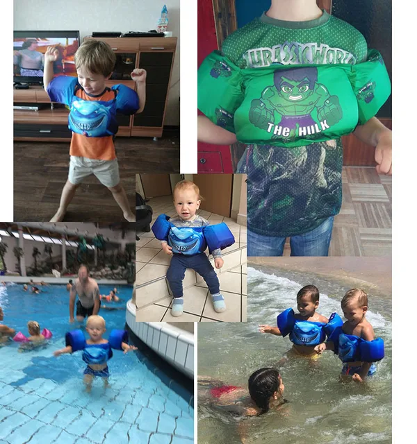 1pc Pools & Water Fun Animal Cartoon Design Kids Floaties Armbands For Swimming Summer Swimtrainer Toys For Children #JC 5