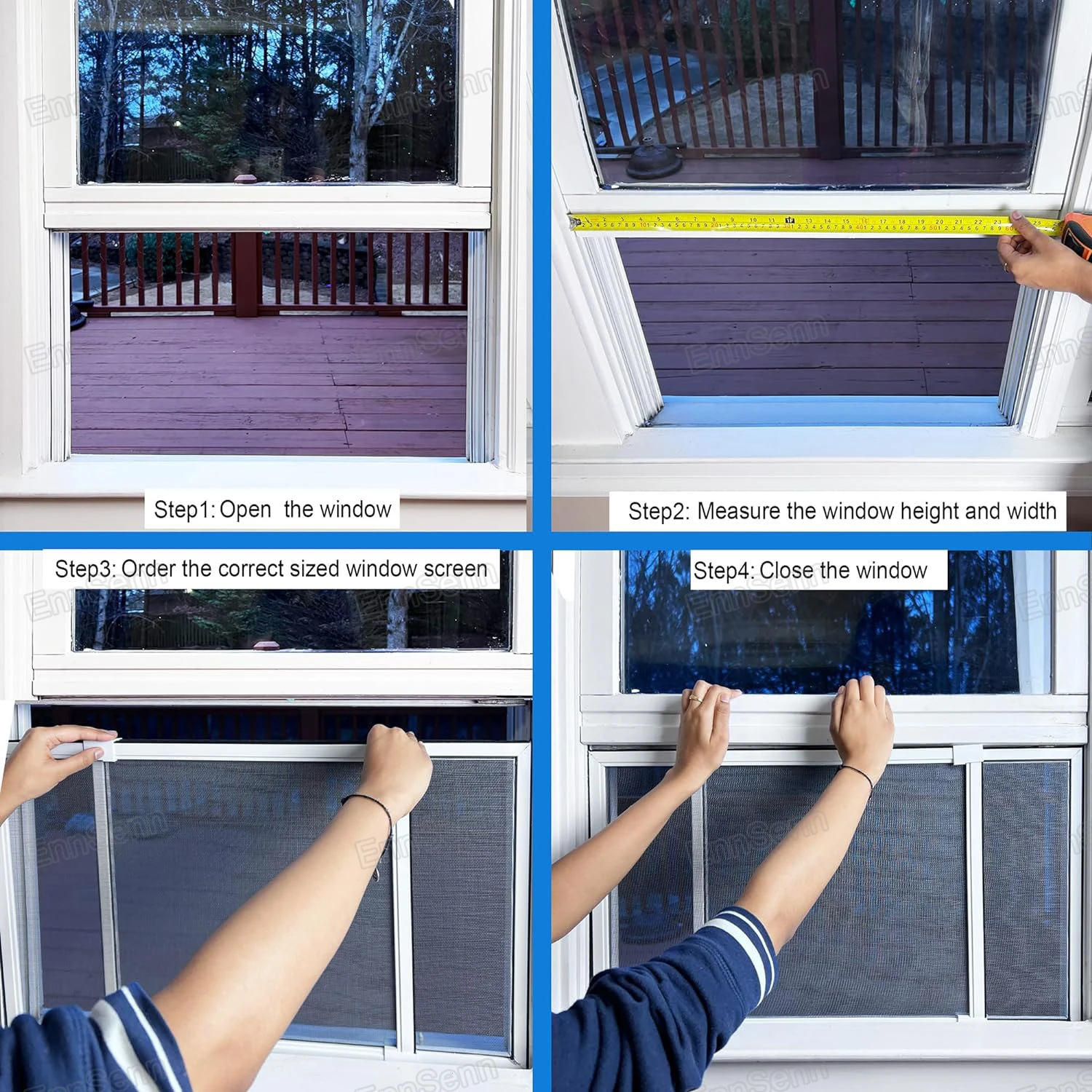 Description Picture 4 of itemExpandable Window Screen, 2 Way Adjustable, Perfect Replacement Screen for Windows, Door