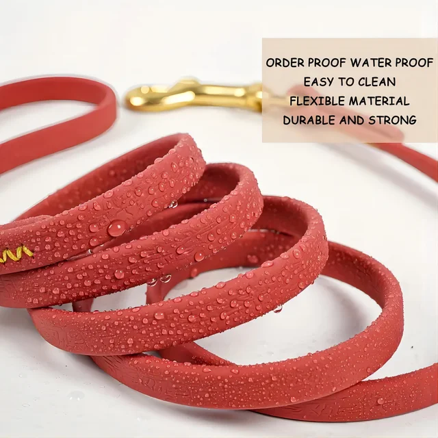 S47f0bc2d158a4a389d2af01498e72bceE.png Dog Leash 5ft, 10ft, 20ft, 30ft PVC Recall Waterproof Dog Leash Beach Swimming Training Dogs Lead for Pet, Medium and Large Dogs