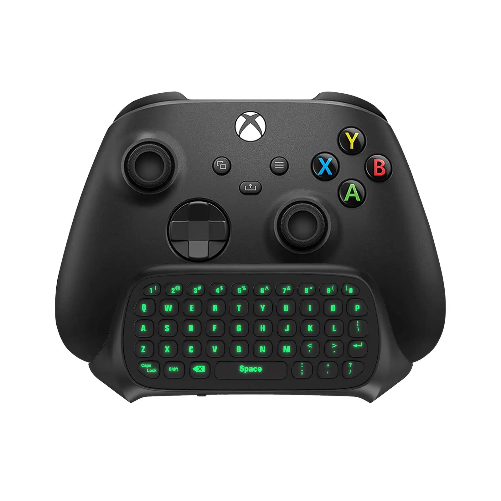 Gioco Mini tastiera retroilluminata per Xbox One Series X S Wireless Chatpad Message Keyboard con auricolare Jack Audio ricevitore 2.4G