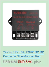 Description Picture 4 of itemDC 12V 24V to DC 5V 3A 5A 10A 15A Transformer Voltage Regulator Converter Step Down Buck Module Power Supply for LED Car Solar