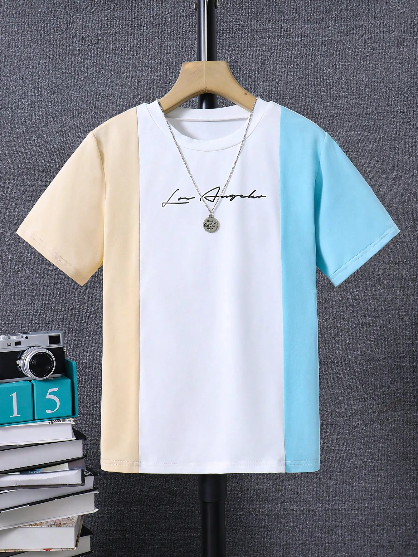 Camiseta Infantil 3D YAJOOEY - Estampas Coloridas Para Crianças 6 A 16 Anos
