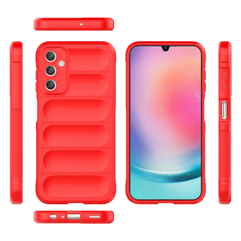 Geschikt voor Samsung Galaxy A25 telefoonhoes Samsung A25 A54 A14 cover Siliconen bumper afscherming bescherming telefoonhoes Geschikt voor Samsung A25 5G Fund_voghion.com