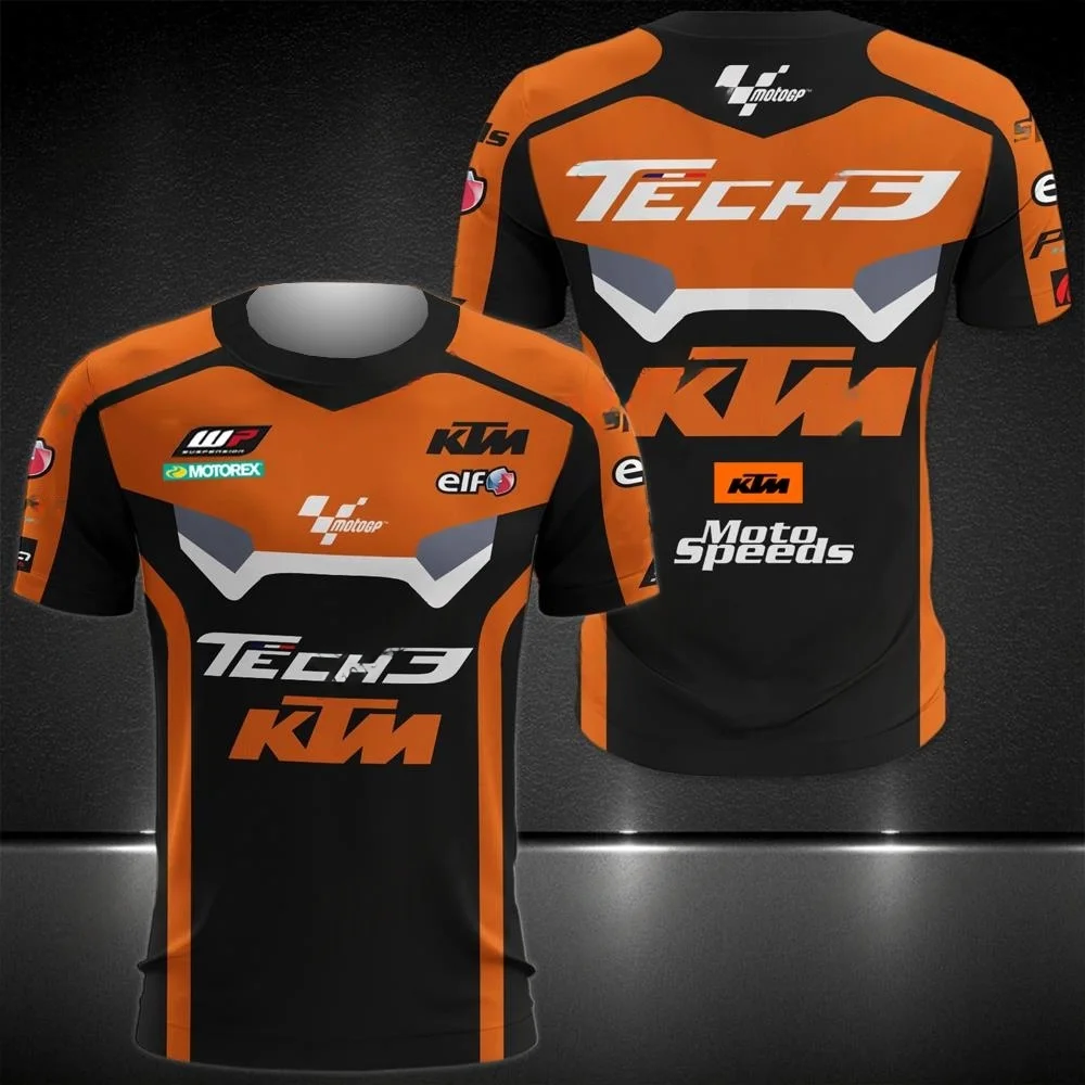 2026 여름 KTM MotoSpeed ??Moto MxGP MotoREX 티셔츠 TecH3 WP 레이싱 팀 성인 유니섹스 신상품 캐주얼 저지 허리 잠금 장치