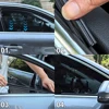 2pcs Auto Side Window Wiper Water Removal Mist Multifunctional Silent Car Window Glass Wiper Rubber Strip Universal Wiper Blades 6