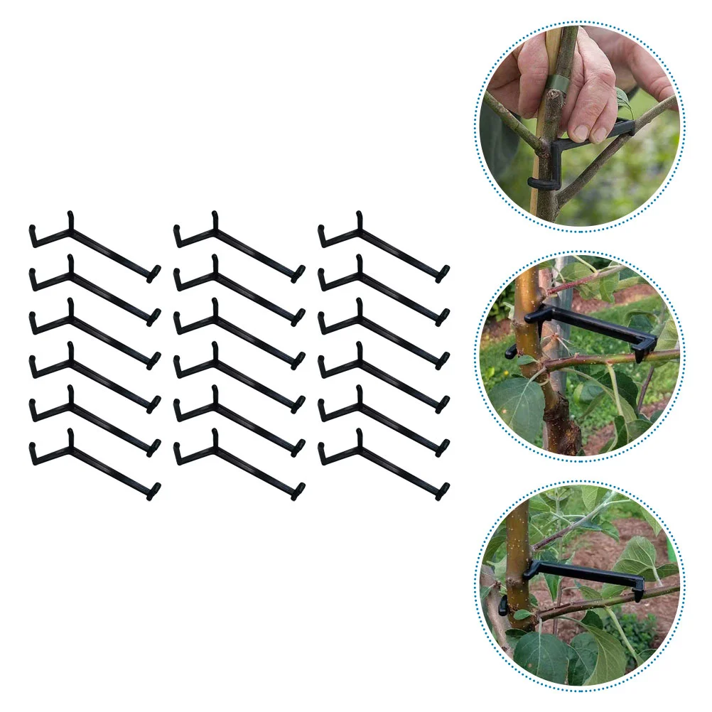 

25 Pcs Branch Supporter Garden Tools Plant Branches Clips Bending Clamps Trainer Gardening Bender Pe Accessories