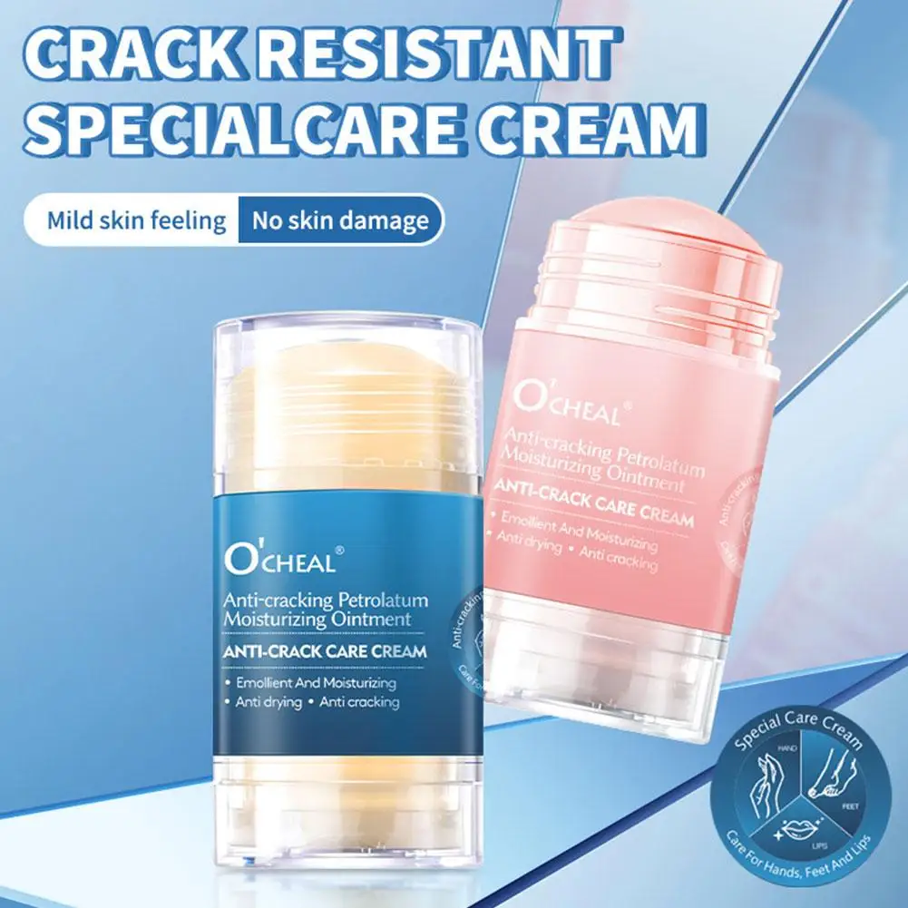 Anti-Drying Crack Foot Cream Hydration Moisturizing Hand Cream Heel Cracked Repair Stick Removal Dead Skin Hand Feet Care