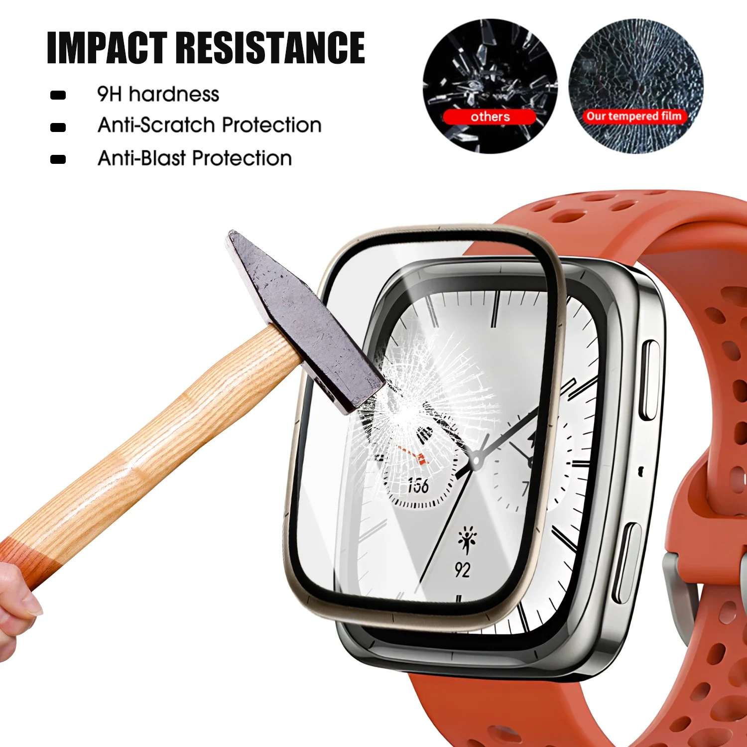 Premium Set of 1-8 Soft 3D Curved Anti-scratch Screen Protectors