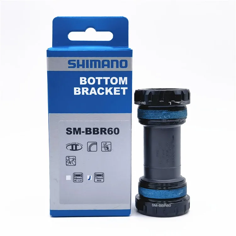 Shimano SM-BBR60 BB-R9100 Italian Threaded 70mm Road Bike Bottom