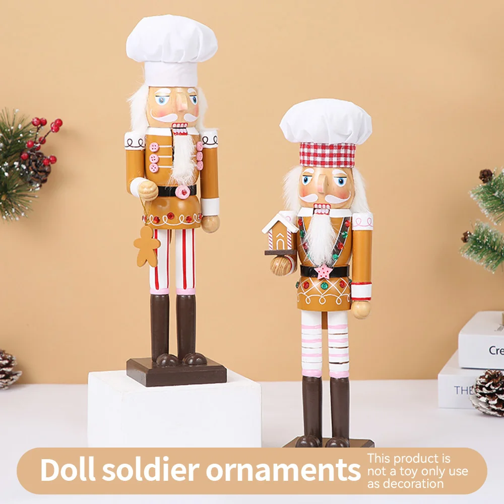 Cascanueces de Navidad de 35cm/38cm, marioneta de hombre de