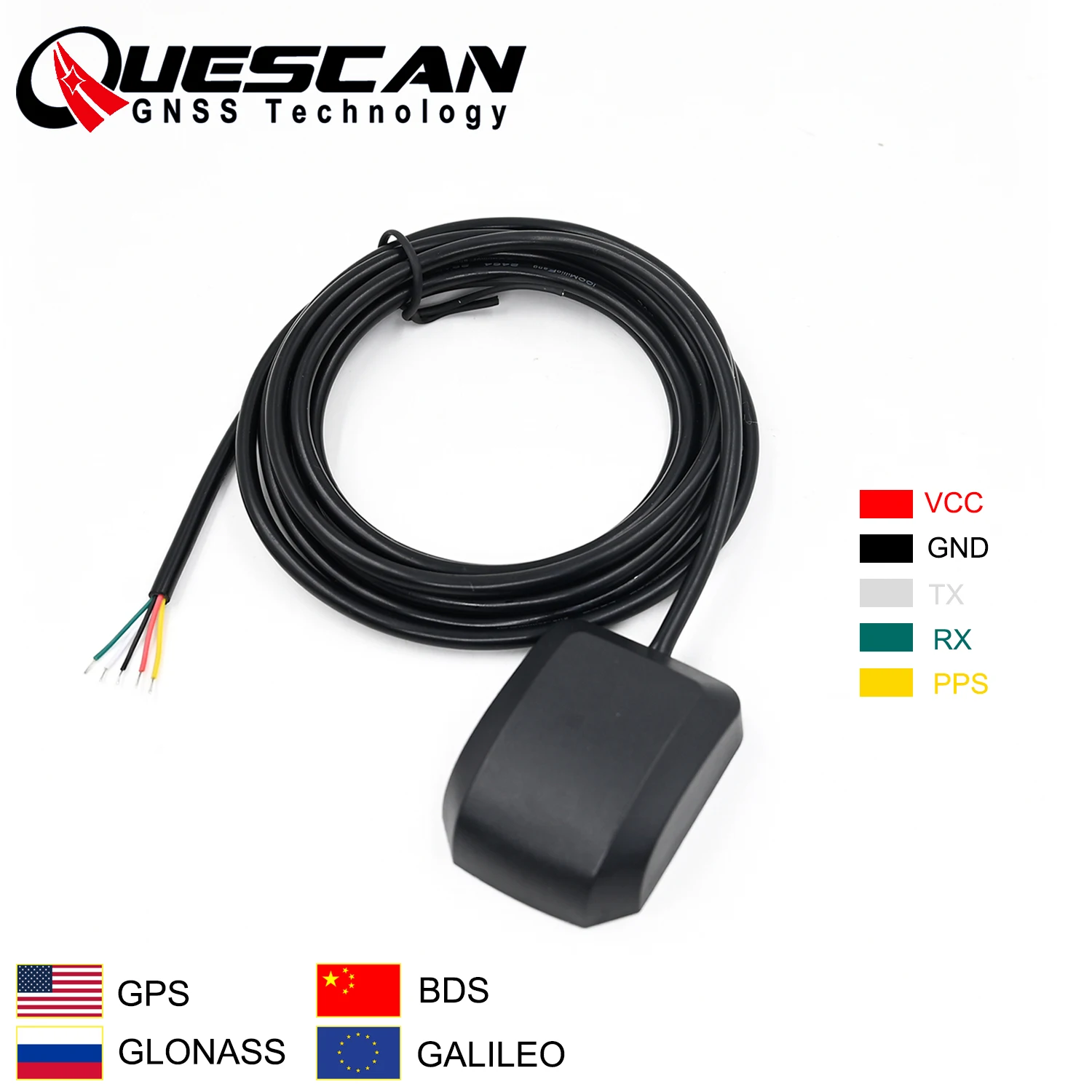 thumbnail image 2 of 3.3-5v Ttl Uar Gps Modue Gn-801 Gps Glonass Dual Mode M8n Gnss Module Antenna Re 2 of 9