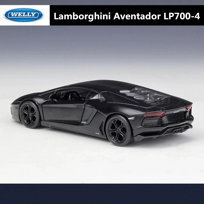 

WELLY 1:36 Lamborghini Aventador LP700-4 Alloy Car Model Diecast Metal Toy Sports Car Model Simulation Collection Gifts Toys