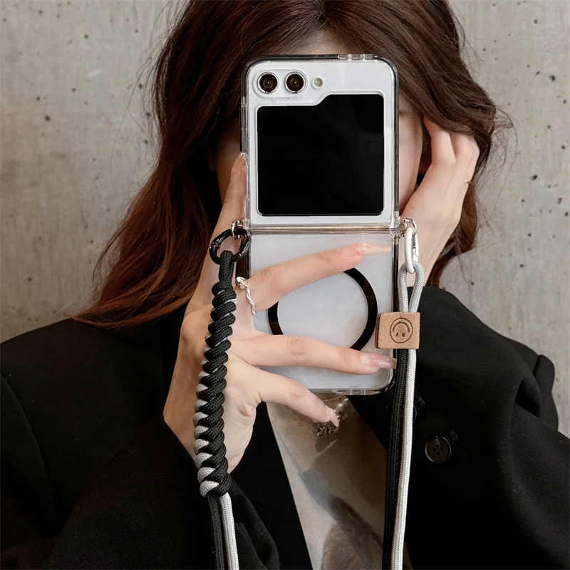 Crossbody Magnetic Phone Case For Samsung Galaxy Z Flip