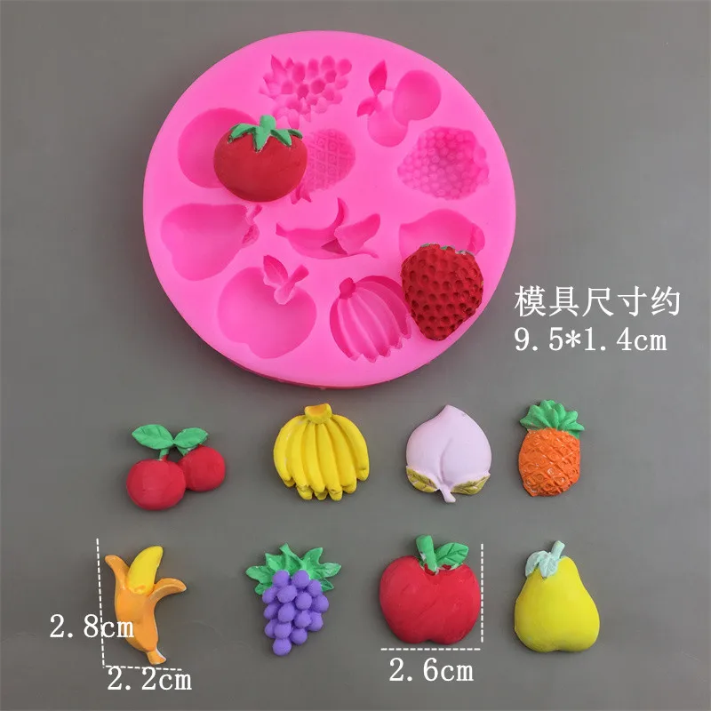 Mini Strawberry Silicone Mold