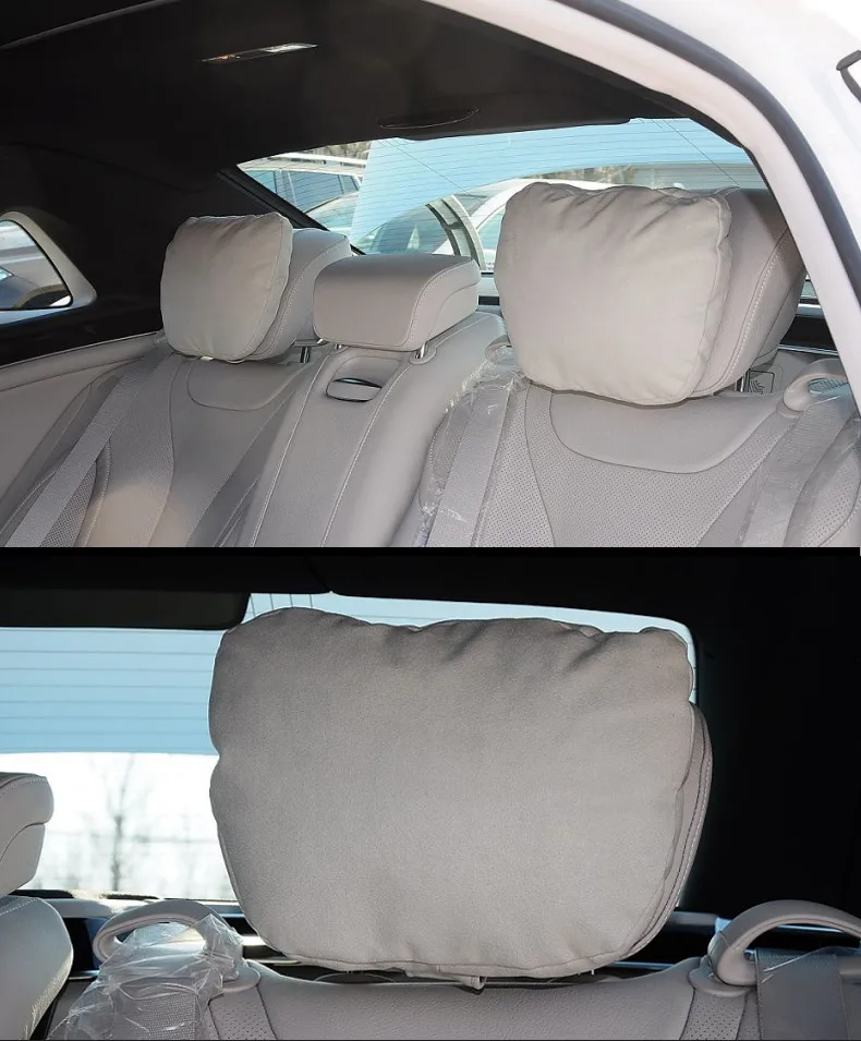 メルセデス・ベンツ MAYBACH マイバッハ 腰枕&首枕 クッション 低反発 1円～メルセデス・ベンツ MAYBACH マイバッハ 腰枕+首枕 セット