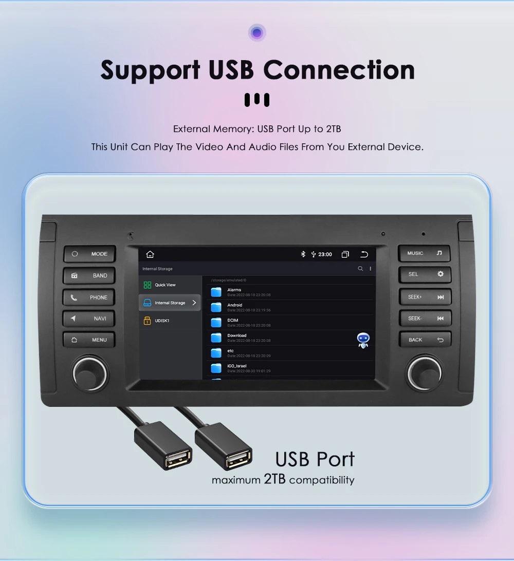 7 ZOLL Android Autoradio für BMW 5er E39 X5 E53 M5 Multimedia Android Auto Wireless Carplay 2din Autoradio 8Core 7862 – Detail 27