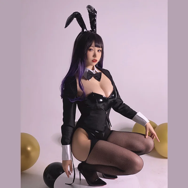 

Anime My Dress-Up Darling Kitagawa Marin Cosplay Costume Women Sexy Games Girl Cosplay Suit Rabbit Dress Sizes XS-XL