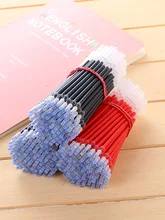  20PCS/set of Gel pen Refills 0.5mm Black Blue Red Ink Refill School Office Stationery Writing Supplies 